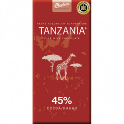 Ursprung "Tanzania" VM 100g Flachtafel