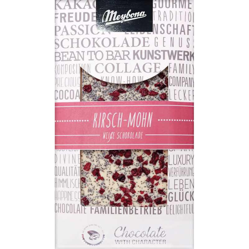 Collage-Tafel 100g W "Kirsch-Mohn"