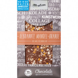 Collage-Tafel 100g VM "Gebr. Mandel-Orange"